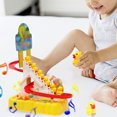 thumbnail image 4 of Pista de carreras de patos de juguete, pato eléctrico que sube escaleras, montaña rusa de patos de juguete, juego de escaleras de pato eléctrico que sube, respuesta rápida, 4 of 9