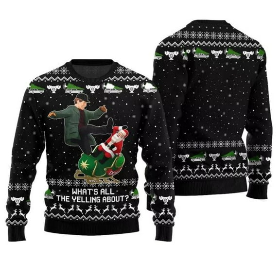 What All The Yelling About Christmas Vacation 3D Sweater