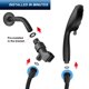 Handheld Shower Head Set, 6 Functions High Pressure Shower Head High