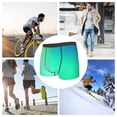 thumbnail image 4 of Daiia blue green colors Men's Underwear Boxer Briefs, Cotton Stretch Moisture-Wicking Underwear-X-Large, 4 of 5