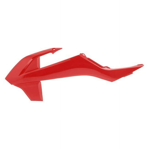 Acerbis Red Plastic Radiator Shrouds/Scoops (2449700004)
