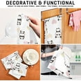thumbnail image 7 of Kitchen Towels Cute Panda Pattern Cleaning Towel Absorbent Hand Towels Tea Towels for Home Restaurant Dish Clean 28" x 18", 4PCS, 7 of 7