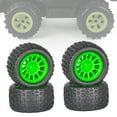thumbnail image 5 of 1/18 Wheel Tires Rubber Wheel Supplies for Car Toy Remote Control Crawlers Model Car Rubber Wheel Parts, 5 of 8