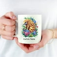 thumbnail image 4 of Personalized Cute Pangolin Coffee Mug 11oz 15oz - Custom Name Ceramic Cup - Unique Gift for Pangolin Lovers, Parents, Girlfriend, Siblings, Kids, Wildlife Enthusiasts, Animal Fans, 4 of 6
