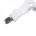 thumbnail image 3 of Liquidation! 4 Pcs Clip de Fixation Antidérapant pour Drap de Lit et Matelas Blanc, 3 of 3