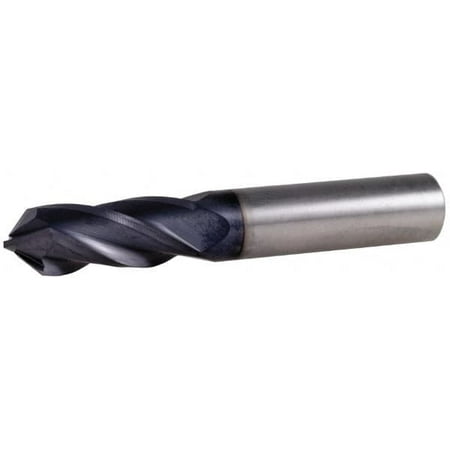

Accupro 3/16 Diam 5/8 LOC 4 Flute 90° Point Angle Solid Carbide Drill Mill