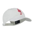 thumbnail image 5 of Treble Clef Embroidered Cap - White OSFM, 5 of 5