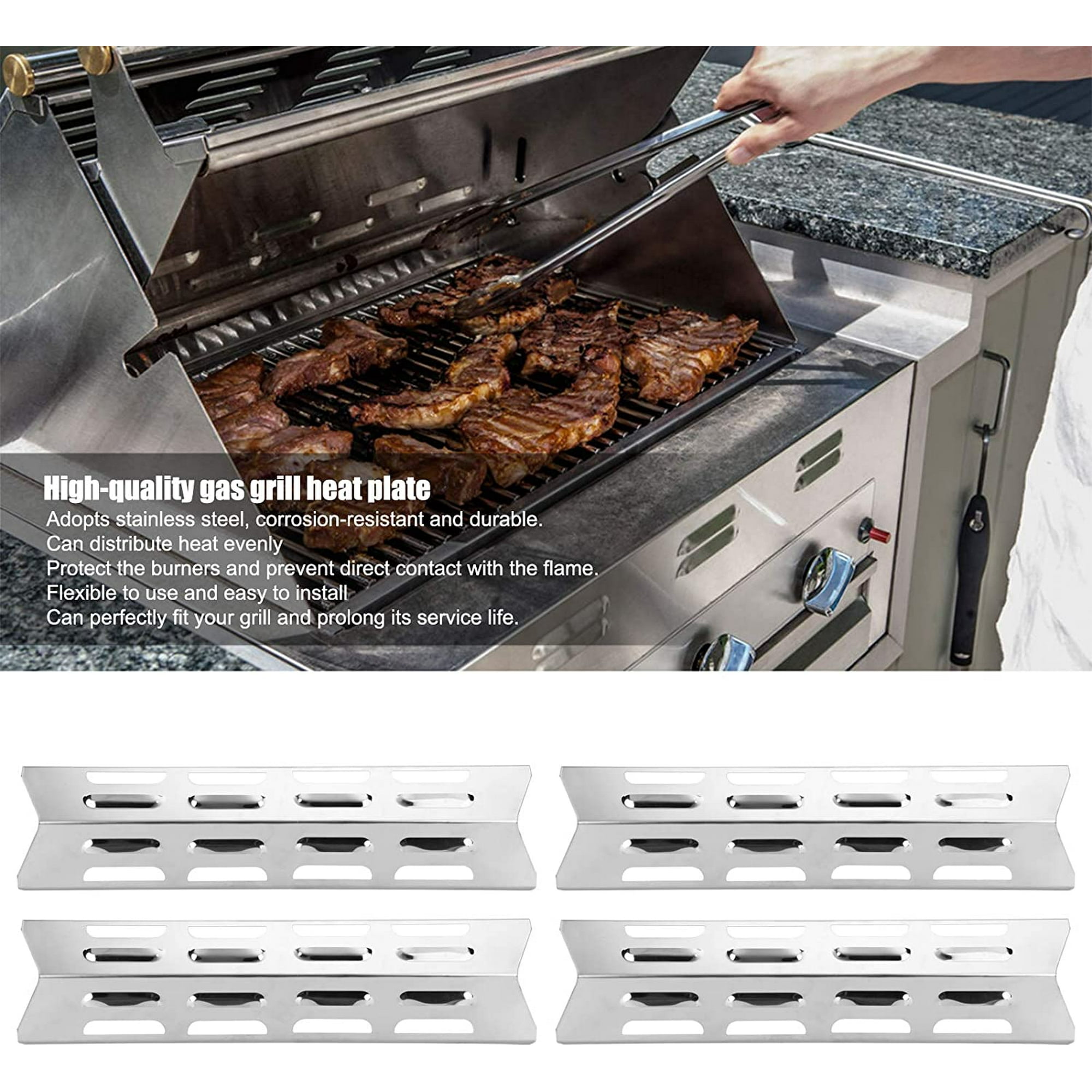 Grill heat shield replacement discount