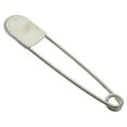 thumbnail image 3 of 10x Épingles de Sûreté Extra Larges Verrouillage Grandes Géantes Jumbo Inox Robustes Grandes pour Lessive Couverture Extérieure, 3 of 9