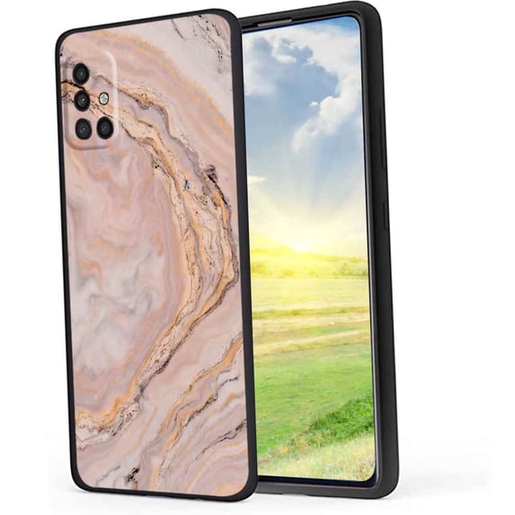 Compatible with Samsung Galaxy A51 4G Phone Case, Marble-144 Case Men Women, Flexible Silicone Shockproof Case for Samsung Galaxy A51 4G