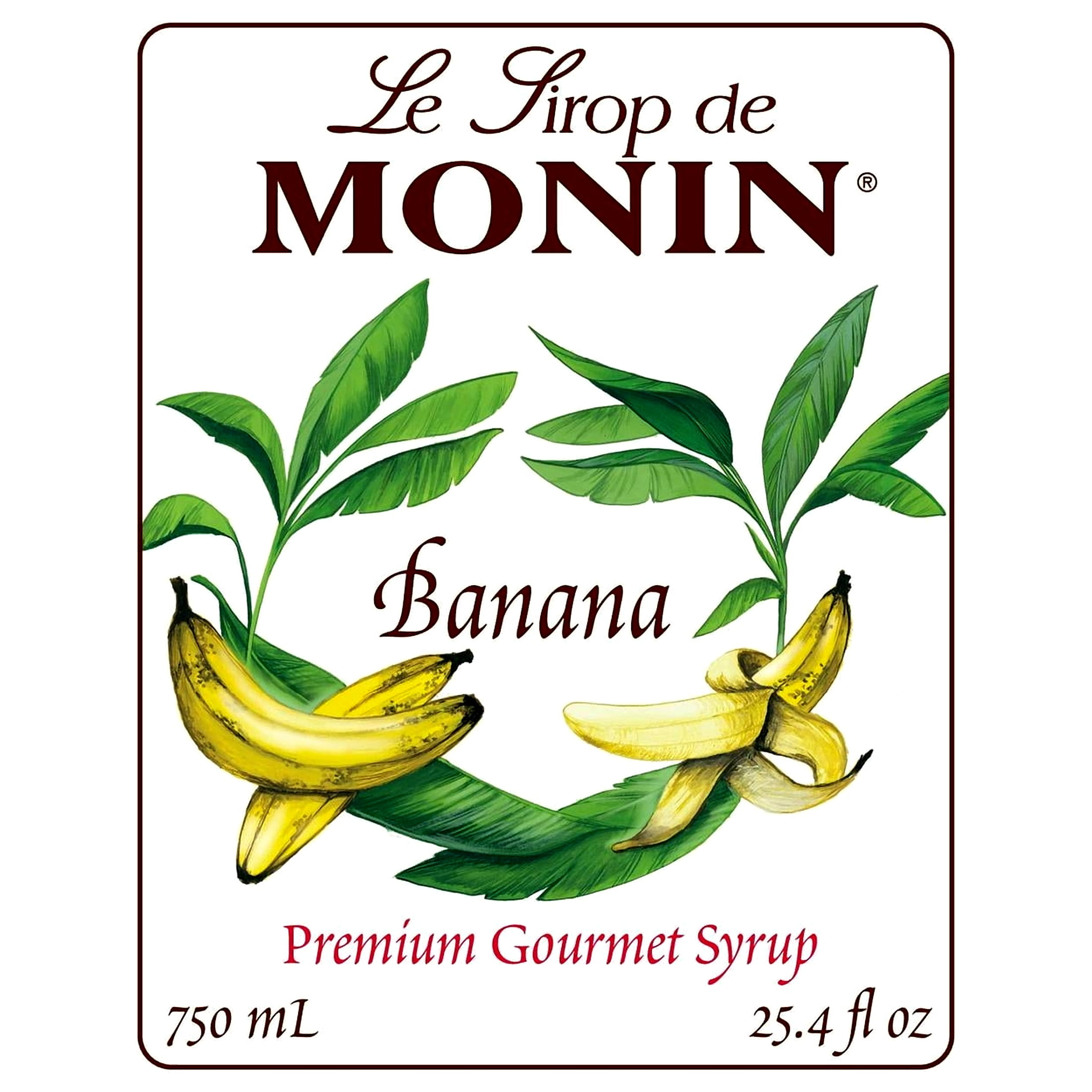 Monin Banana Syrup 750ml
