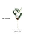 EGYMEN Simulated Flower Arrangement, 17.7 Inches, Lifelike and Easy to