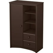 South Shore Angel Armoire with Drawers, Multiple Finishes