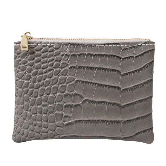 Bolsa Señoras Vintage PU cuero serpiente patrón Mini monedero cremallera embrague cartera Ndcxsfigh Para Estrenar
