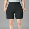 thumbnail image 5 of BXINGOHAI Men's Golf Shorts Casual Stretch Lightweight Work Dress Shorts Black,4XL, 5 of 6