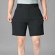 thumbnail image 5 of pstuiky Pantalones cortos para hombre, Pantalones cortos casuales de negocios de color sólido para hombre con botones en la cintura Pantalones cortos de entrenamiento, 5 of 9