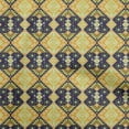 thumbnail image 1 of oneOone Cotton Poplin Dark Blue Fabric Asian Kilim Craft Projects Decor Fabric Printed By The Yard 42 Inch Wide, 1 of 5
