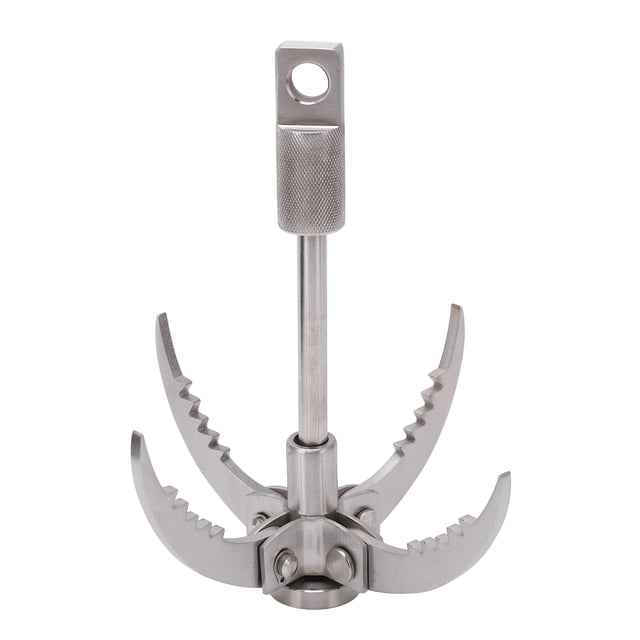 Survival Grappling Hook,Outdoor Survival Hook Stainless Outdoor Grappling Hook Outdoor Climbing Hook World-Class Design