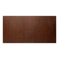 thumbnail image 4 of Contemporary Rectangular Dark Oak Finish Dining Table With Self Leaf, Holds 6 Seats Extension Leaf For 6 Room, 4 of 4