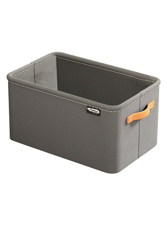 Herrnalise Clothes Storage Basket Thickened Steel Frame Storage Box Miscellaneous Clothes Pants Storage Artifact Storage for Home