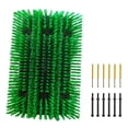 thumbnail image 1 of Cepillo para rascar ganado, herramienta de limpieza, cepillo de completo para caballos, cerdos, ganado Verde, 1 of 8