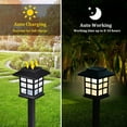 thumbnail image 5 of 12 Pack Solar Lights Outdoor Waterproof - Easy Install LED Pathway Lights for Garden, Yard, Patio, No Tools Needed, White Light, Dusk to Dawn (Weatherproof), 5 of 12