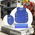 thumbnail image 6 of koolsoo Cooling Ice Vest Lightweight with 8 Reusable Ice Packs for Fishing Sports Picnic Dark Blue, 6 of 8