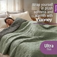 thumbnail image 4 of Vianney - Twin Comforter - 71x93 Inches - Reversible Olive Bedding with Triangular Quilt Pattern - Lightweight and Breathable Year-Round Blanket, 4 of 8