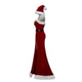 thumbnail image 5 of Women's Sexy Jessica Rabbit Lover Christmas Cosplay Costume Mermaid Red Evening Dress, 5 of 6