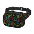 thumbnail image 2 of Easygdp Play Game Start Fanny Packs para Mujeres y Hombres, Bolsa de Cinturón, Bolsos de Cruz para Trabajo/Correr/Senderismo, 2 of 9