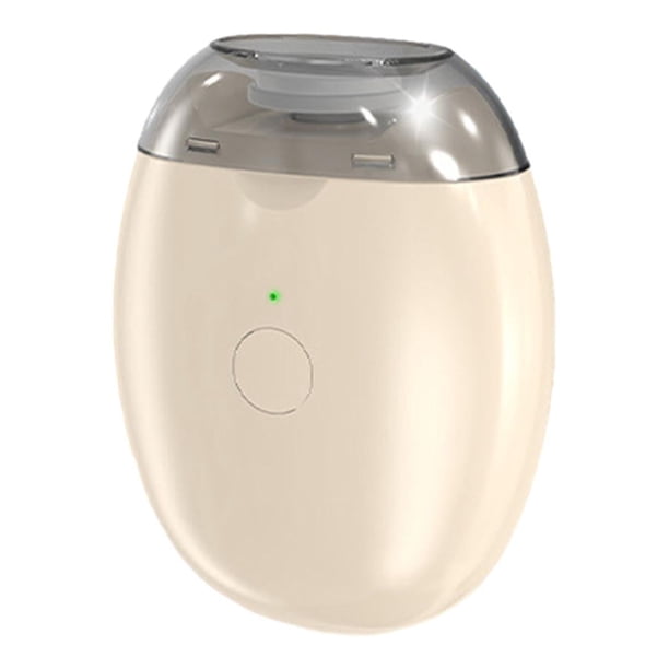 Cortaúñas eléctrico perfecl 3 velocidades almacenamiento multifunción de restos de uñas Amarillo