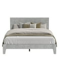 thumbnail image 3 of Galano Payne Queen Platform Bed with Headboard, Concrete Cool Grey, 3 of 9