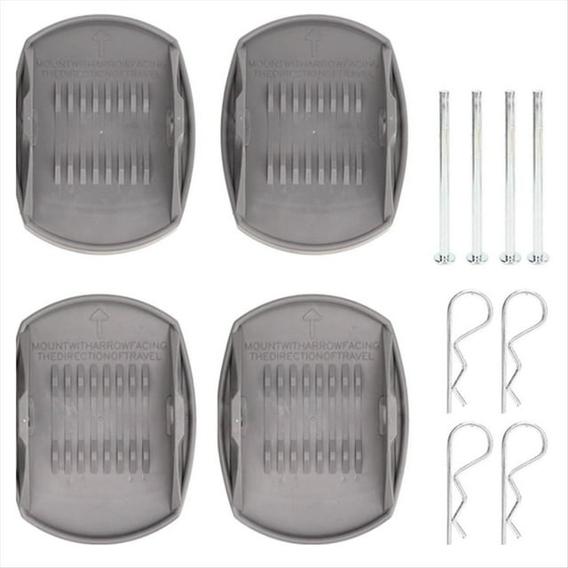 Caravan Jack Pads Leveller Wheel Foot Leg Support Jacking Lift Pad Support Stand for Trailers RV Jack Lift Pad,1 set * anti-sinking support devices for cars