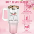 thumbnail image 4 of Inspirational Christian Gifts For Women - Unique Motivational Religious Catholic Birthday Mothers Day Gifts for Her 40oz Insulated Stainless Steel Tumbler with Handle and Straw Lid Cup Mug, 4 of 6