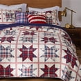 thumbnail image 2 of Greenland Home Fashions Liberty Quilt and Pillow Sham Set, 2 of 6