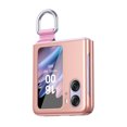 thumbnail image 2 of Caso Del Tirón PC Flip Case Durable con Ring Stand Cover para Smartphone Find N2 (Rosa) Tmvgtek Para estrenar, 2 of 6