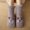 Gray, variant on Cute Bedroom Winter Warm Mid-calf Shoes Cartoon Sock Slippers Non-slip Floor Sleep Socks GREY