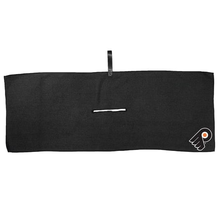 Black Philadelphia Flyers 16 x 40 Microfiber Golf Towel