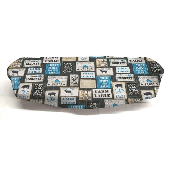 Farm To Table Electric Griddle Cover by Penny's Needful Things (Blue)