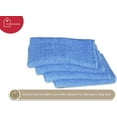 thumbnail image 3 of WASHCLOTHS Towels 11"x11" Blue 50 Pack, 100% Cotton Rich Fingertip, Cleaning Bar towel, Microfiber Alternate with 1 Free Apron -by COTTON HOMES, 3 of 9