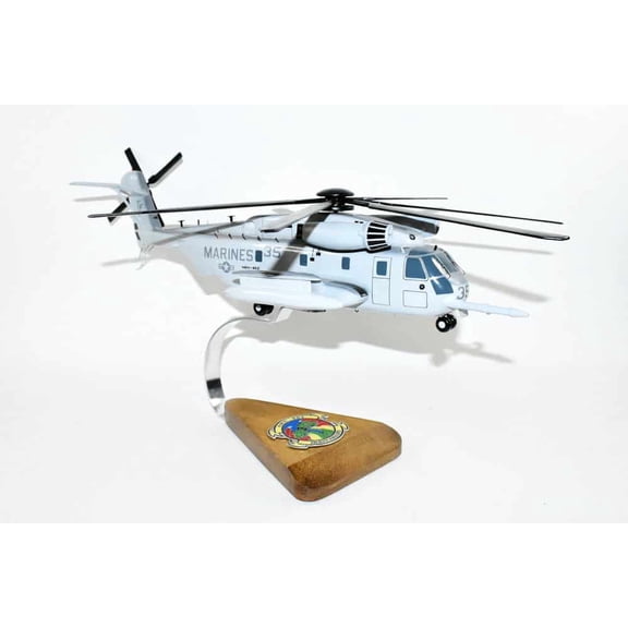 Sikorsky® CH-53E SUPER STALLION™, HMH-462 Heavy Haulers, 1/74th (16") Scale, Mahogany Model