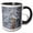 Black/White, variant on 3drose, Washington State, Seabeck. Snow-covered Bird House and Tree Limbs., 11oz Magic Transforming Mug