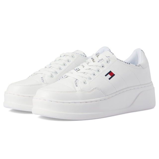 Zapatilla Tommy Hilfiger Grazie para mujer, color blanco, talla 9.5