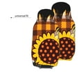 thumbnail image 6 of Sikiie Sunflower Gnomes and Bees Car Seat Protector 2 Pack Car Seat Cushion Mat, Car Seat Covers for SUV, Truck, Van, 6 of 7