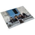 thumbnail image 3 of Print: Cuban Band Members Play On The Plaza De La Cathedral In Havana, 3 of 4