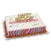 Packed Party Happy Birthday Sheet Cake