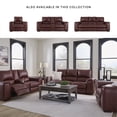 thumbnail image 5 of Ashley Furniture Alessandro Leather Power Recliner with Headrest in Red, 5 of 13
