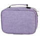 thumbnail image 1 of Estuche grande para lápices, elegante, simple, impermeable, portátil, bolsa de papelería de alta capacidad para niños y adultos, color morado, 1 of 8