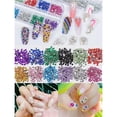 thumbnail image 4 of 48 piezas de pegatinas para decoración de uñas, rebanadas de decoración de Yuyangstore Pegatinas para uñas, 4 of 8
