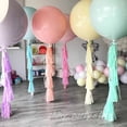 thumbnail image 2 of Globo de helio Macaron, decoración de fiesta de cumpleaños, boda, compromiso, Navidad, Baby Shower, Globos grandes, 5, 10, 12, 18, 36 pulgadas, 2 of 4